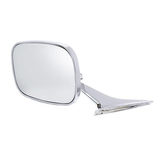 United Pacific 110294 Rectangular Mirror, 1968-72 Chevy Car, LH
