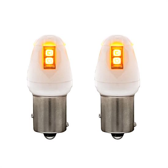 United Pacific 36445 High Power 8-LED 1157 Bulb, Amber