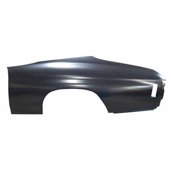 AMD 709-3470-L 70-72 Chevelle Quarter Panel Skin w/o Door Jamb - LH