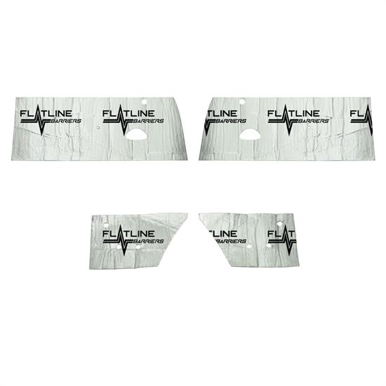 Flatline Barriers TABX3004 62-67 Chevy II Door Insulation Kit