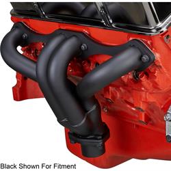 Speedway Small Block Chevy Hugger Tight Fit Headers, Raw Finish