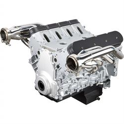 Universal Forward Facing LS Turbo Headers, Polished Stainless
