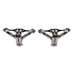 Tight-Fit Small Block Chevy ZZ-4 Block Hugger Headers, Stainless Steel