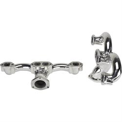 Tru-Ram® SBC Exhaust Manifolds, Polished Stainless