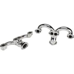 Tru-Ram® SBC Exhaust Manifolds, Polished Stainless