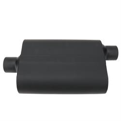 Speedway Welded Chamber Muffler, 2.5 Inch, Offset Inlet/Center Outlet