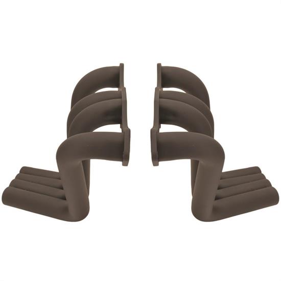 Boom Tube Small Block Chevy Zoomie Headers for Sprints, Raw Finish