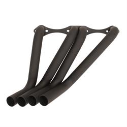 Boom Tube Small Block Chevy Zoomie Headers for Sprints, Raw Finish