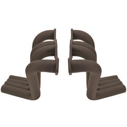 Boom Tube Small Block Chevy Zoomie Headers for Sprints, Raw Finish