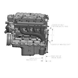 Hooker Headers 8501HKR LS Cast Iron Exhaust Manifolds