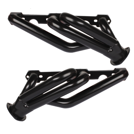 1955-57 Chevy Chassis Headers for Rack and Pinion, Raw Finish