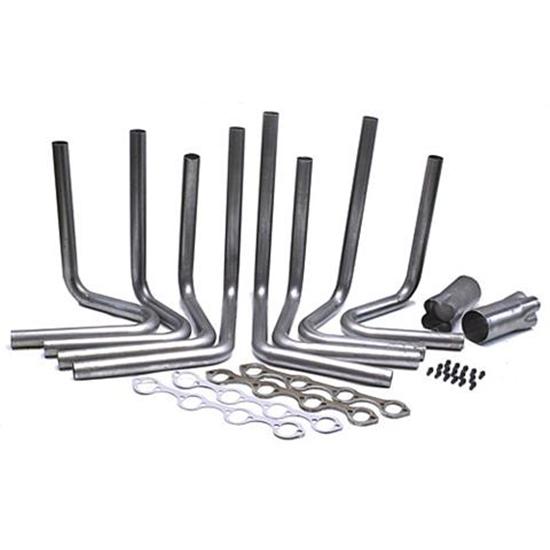 Small Block Ford 289-351W Header Kit, 1-5/8 Tube, 3 Inch Collector