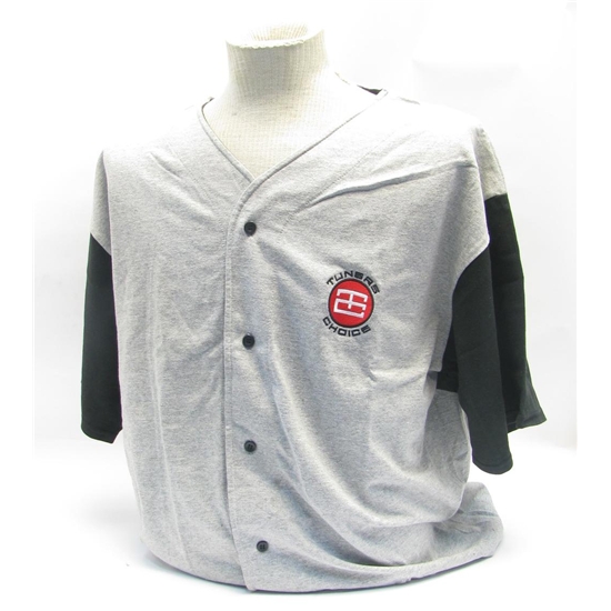 Garage Sale - Tuners Choice Grey Baseball T-Shirt