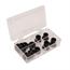 16-Piece Heim Joint Rod Ends Spacer Kit, 1/2 Inch, Black 16-Piece Heim Joint Rod Ends Spacer Kit, 1/2 Inch, Black