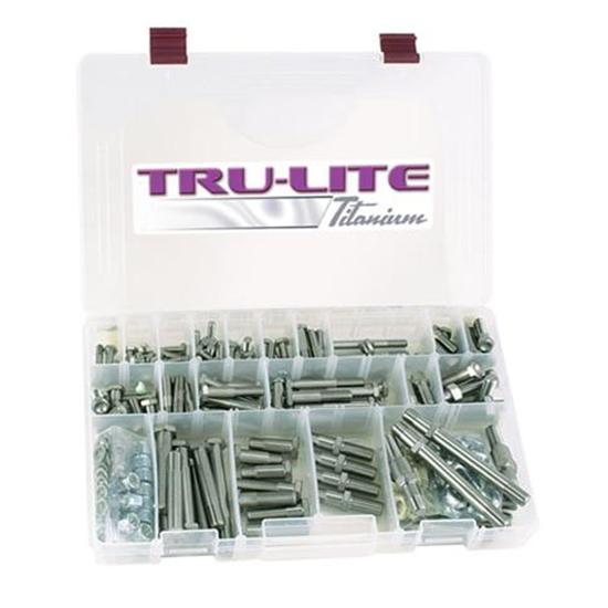 Tru-Lite Titanium Thru-Bolt Style Bolt Kit, Maxim Chassis