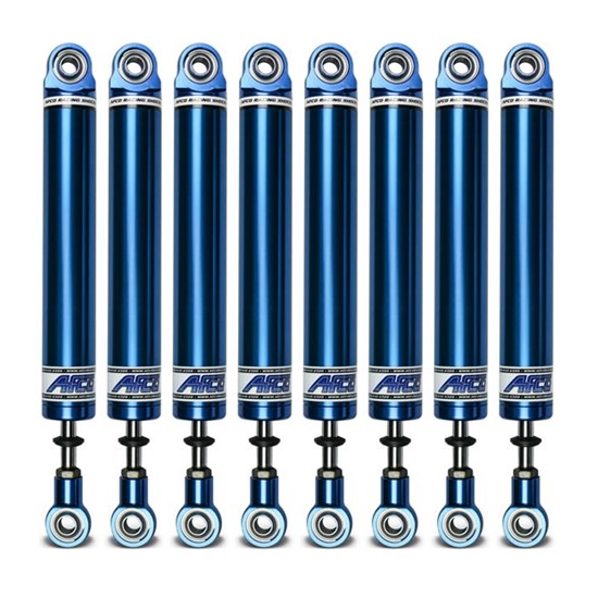 Speedway/AFCO Sprint Car Twin-Tube Non-Adjustable Shock Package, Set/8