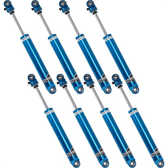 Speedway/AFCO Sprint Car Twin-Tube Non-Adjustable Shock Package, Set/8