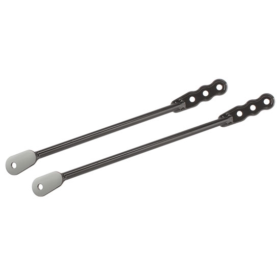 Adjustable Tubular Chromoly Nose Wing Straps, Maxim, 8-3/4 - 10-1/4 In