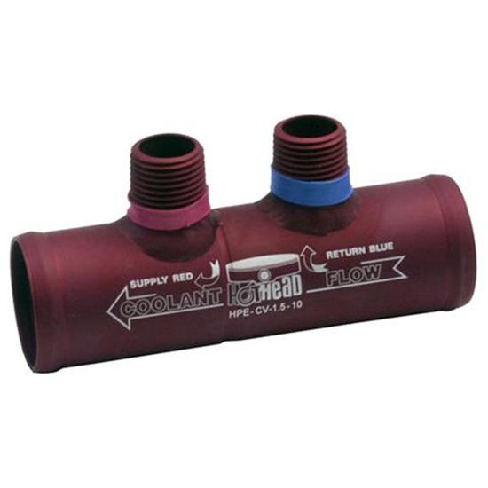 Hot Product HPE-CV-1.5-NPT Hot Head 1.5 In Radiator Hose Quick Release