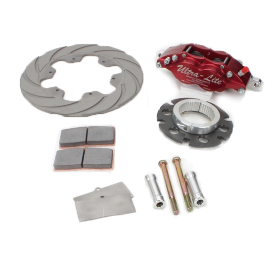 Ultra Lite 410-8113 Titanium Inboard Brake Kit, Non-Vented Rotor HD