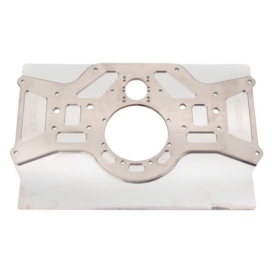 Schnee® 7.5 Inch Standard Rail Sprint Rear Motorplate, Alum