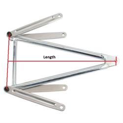M&W Chromoly Jacobs Ladder, Powder Coat Finish