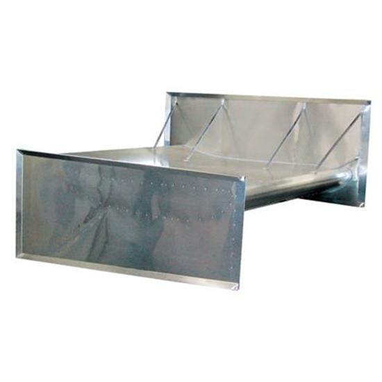 HRP 5x5 Dish Top Wing Kit w/ Countersunk Rivets and 1-Degree Slant