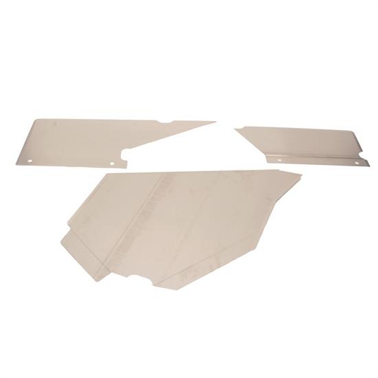 Eagle Motorsports® 3-Piece Raised Rail Sprint Side Panels, No Holes