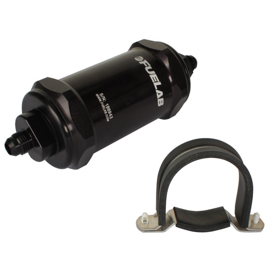 Fuelab 84821-1 -6 AN Inline Filter with Check Valve