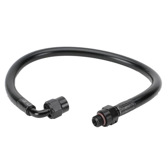 Eagle Motorsports® Kevlar Wing Line, 90 Degree to 3-AN, 17 In