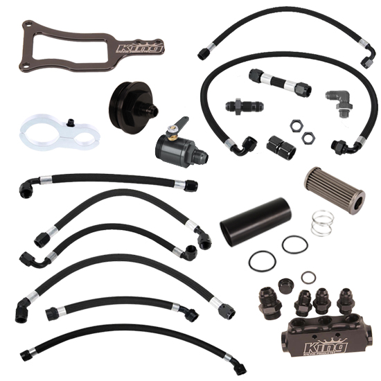EMi Eagle Motorsports® Sprint Complete Bolt-on Fuel Line Kit