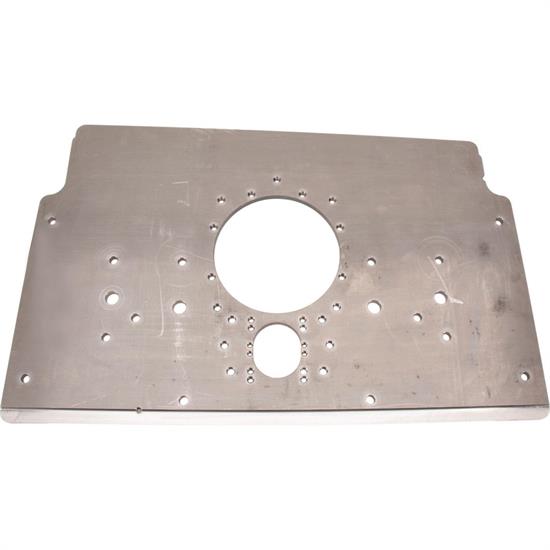 Schnee® Raised Rail Steel Motorplate, Natural Finish