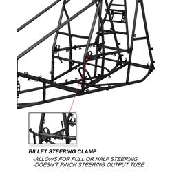 EMi Eagle Motorsports® Sprint Car Helix® Finished Chassis