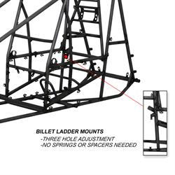 EMi Eagle Motorsports® Sprint Car Helix® Finished Chassis