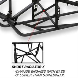 EMi Eagle Motorsports® Sprint Car Helix® Finished Chassis