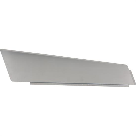 Aluminum Visor, LH, Plain