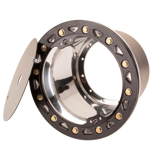 Aero-Dynamics Micro Sprint Outer Wheel Half w/Lock and Cover, 6 Inch