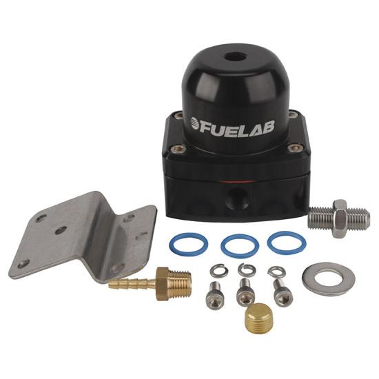 Fuelab 51506-1-L-L Carbureted Fuel Pressure Regulator, 1-3 PSI