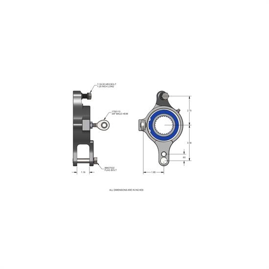 Stallard Chassis 5.5 Inch RH Non-Wing Birdcage