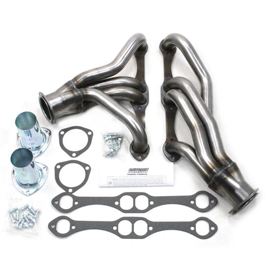 Patriot Exhaust H8056 Clippster Header, 67-81 GM, Raw 1-5/8 In