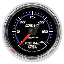 AutoMeter 6186 Cobalt Digital Stepper Motor Fuel Rail Pres Gauge