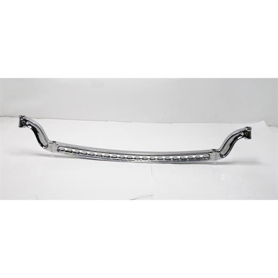 Speedway Forged 4 Inch Drop I-Beam Front Axle, Chrome, Drilled