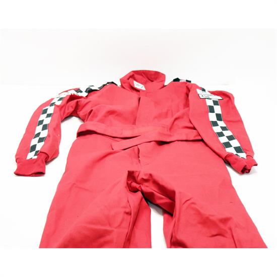 Finishline SFI-1 Qualifier 1-Piece Racing Suit, Red XXXXL