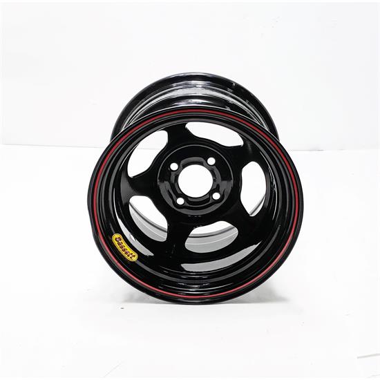 Bassett 30S45 13X10 Inertia 4 on 4 5 Inch Backspace Black Wheel