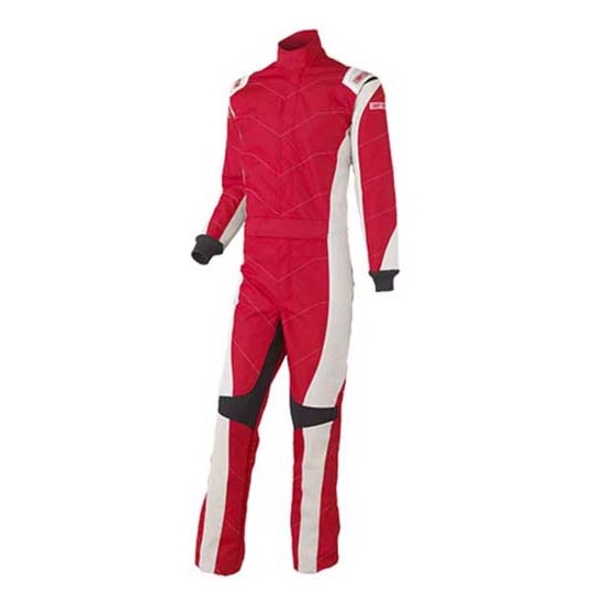 Simpson AP03281 Apex Kart Racing Suit, Red, Medium