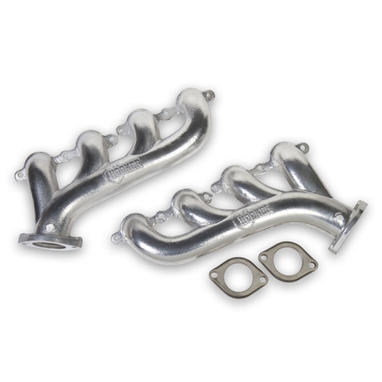 Hooker 8501-1HKR GM LS Exhaust Manifold, Silver Ceramic Finish