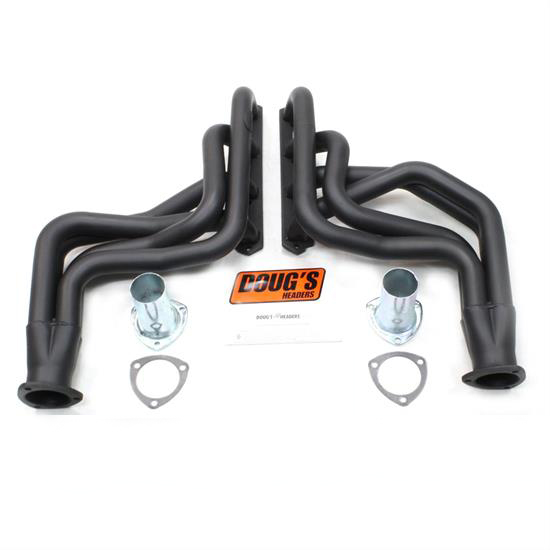 Doug's Headers D623-B Full Length Header 1-3/4 In, 60-68 Ford Blk