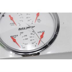 Garage Sale - AutoMeter 1303 Arctic White Quad Gauges