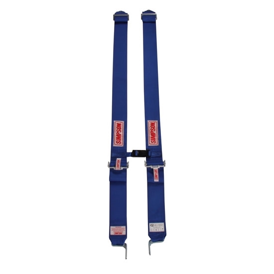 Garage Sale - Simpson Shoulder Harness with Sternum Protector, Latch & Link, Blue