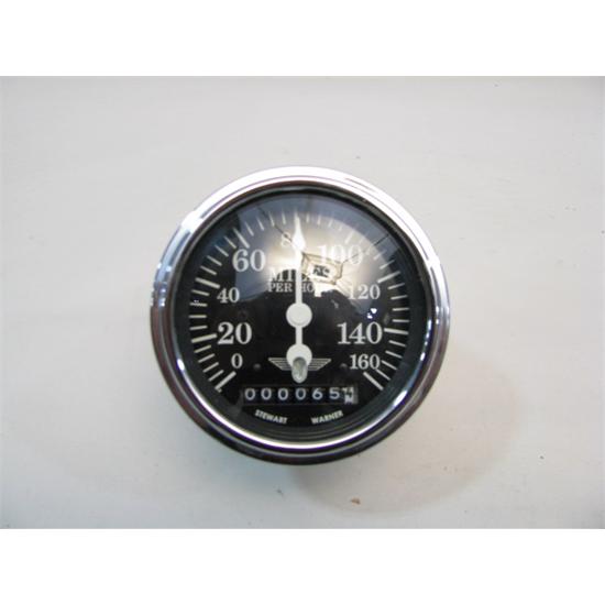 Garage Sale - Stewart Warner Electric Speedometer, Black Face